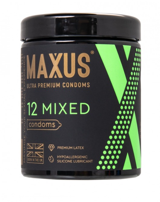 Презервативы MAXUS Mixed - 12 шт. - Maxus - купить с доставкой в Магнитогорске