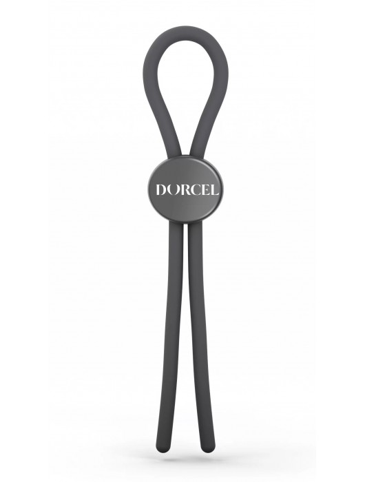 Серое эрекционное лассо на пенис Mr Dorcel - Dorcel - в Магнитогорске купить с доставкой