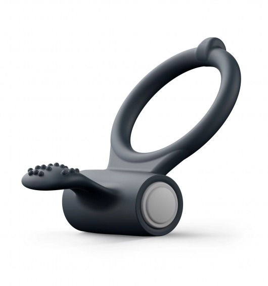 Черное эрекционное кольцо Power Clit - Dorcel - в Магнитогорске купить с доставкой