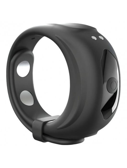 Черное эрекционное виброкольцо Fit Vibe Ring - Dorcel - в Магнитогорске купить с доставкой