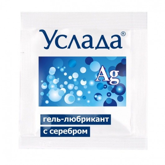 Гель-лубрикант «Услада с серебром» - 3 гр. - Биоритм - купить с доставкой в Магнитогорске