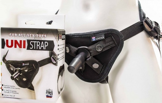 Универсальные трусики Harness UNI strap - LOVETOY (А-Полимер) - купить с доставкой в Магнитогорске