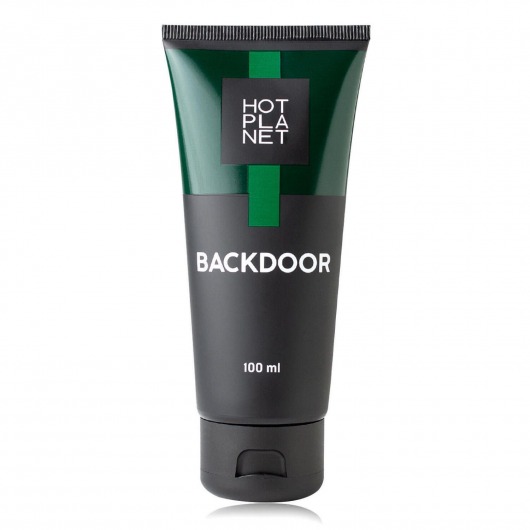 Анальный лубрикант на силиконовой основе Backdoor - 100 мл. - HOT planet - купить с доставкой в Магнитогорске