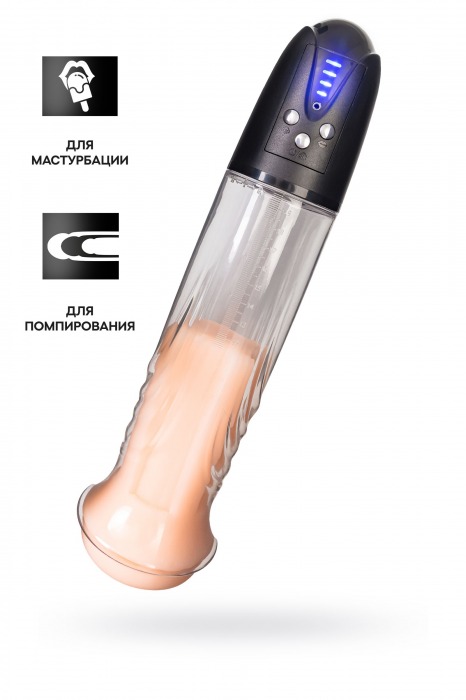 Автоматическая помпа для пениса Thorin - Sexus - в Магнитогорске купить с доставкой