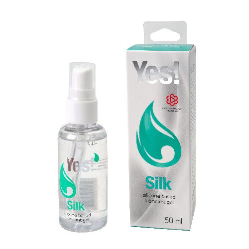 Силиконовая гипоаллергенная вагинальная смазка Yes Silk - 50 мл. - Sitabella - купить с доставкой в Магнитогорске