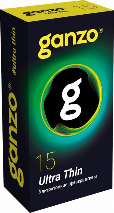 Прозрачные ультратонкие презервативы Ganzo Ultra thin - 15 шт. - Ganzo - купить с доставкой в Магнитогорске
