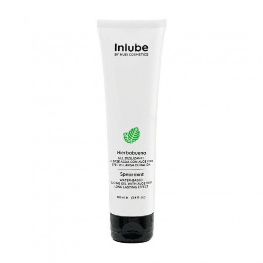 Водный лубрикант Nuei Inlube с алоэ вера и ароматом мяты - 100 мл. - Nuei cosmetics - купить с доставкой в Магнитогорске