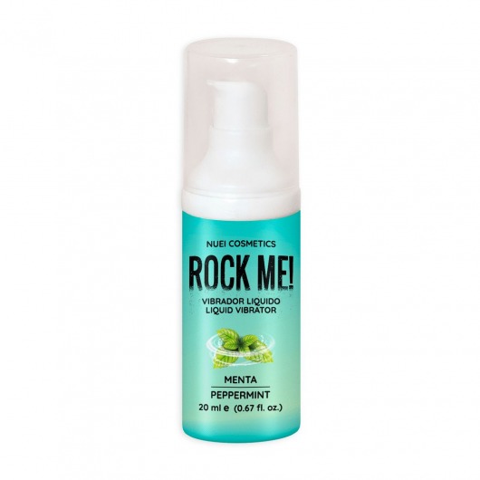 Жидкий вибратор Nuei Rock Me! с ароматом мяты - 20 мл. - Nuei cosmetics - купить с доставкой в Магнитогорске