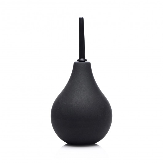 Черный анальный душ Thin Tip Enema Bulb - XR Brands - купить с доставкой в Магнитогорске