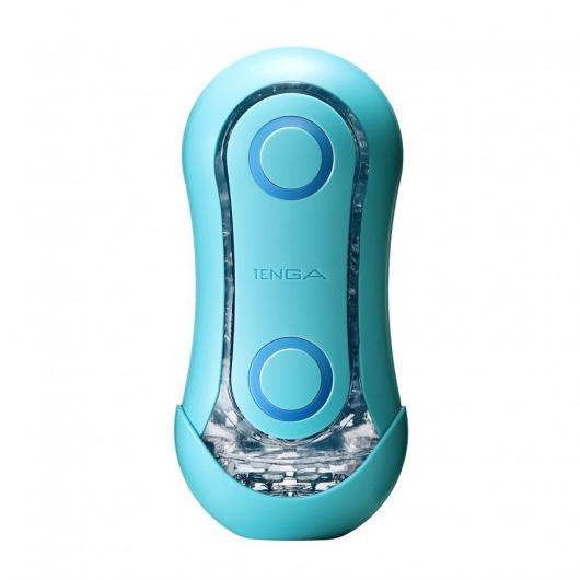 Голубой мастурбатор Tenga Flip ORB Ocean - Tenga - в Магнитогорске купить с доставкой