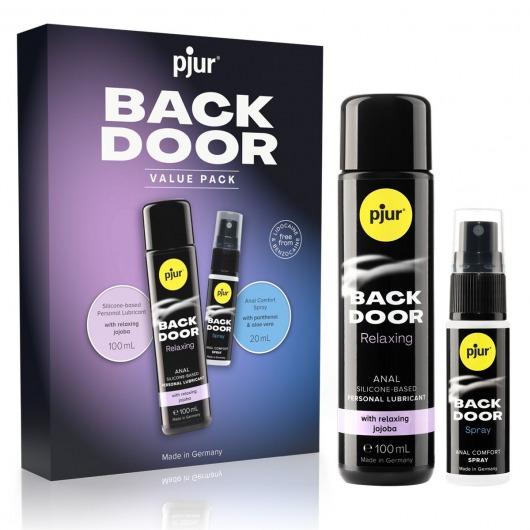 Набор для анального секса pjur Back Door Value Pack - Pjur - купить с доставкой в Магнитогорске
