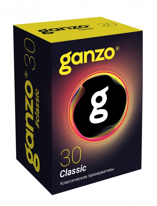 Классические презервативы с обильной смазкой Ganzo Classic - 30 шт. - Ganzo - купить с доставкой в Магнитогорске