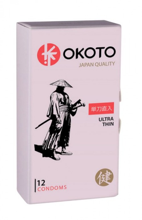 Тонкие презервативы OKOTO Ultra Thin - 12 шт. - Sitabella - купить с доставкой в Магнитогорске