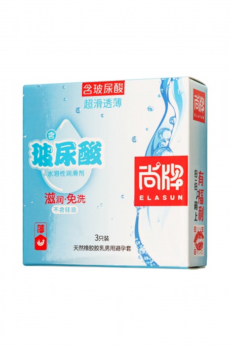 Ультратонкие презервативы Elasun Ultra-thin and Smooth - 3 шт. - Elasun - купить с доставкой в Магнитогорске