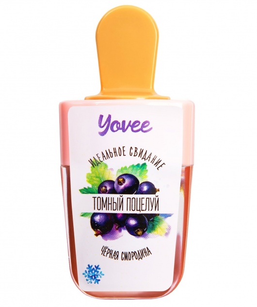 Охлаждающий бальзам для губ «Томный поцелуй» с ароматом черной смородины - 5 мл. - ToyFa - купить с доставкой в Магнитогорске