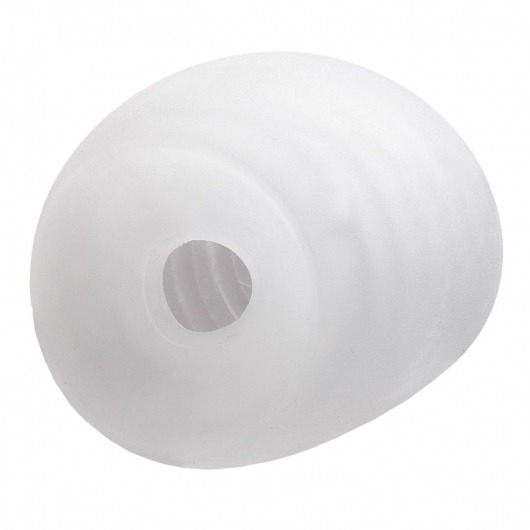 Белый мастурбатор-шар Lucky Ball Type 3 - MALESATION - в Магнитогорске купить с доставкой