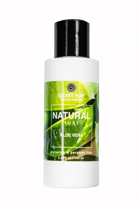 Органический гель Natural Lube - 100 мл. - Secret Play - купить с доставкой в Магнитогорске