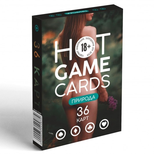 Игральные карты Hot Game Cards «Природа» - Сима-Ленд - купить с доставкой в Магнитогорске