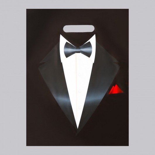 Пакет «Смокинг» полиэтиленовый с вырубной ручкой (30х40 см) - UPAK LAND - купить с доставкой в Магнитогорске