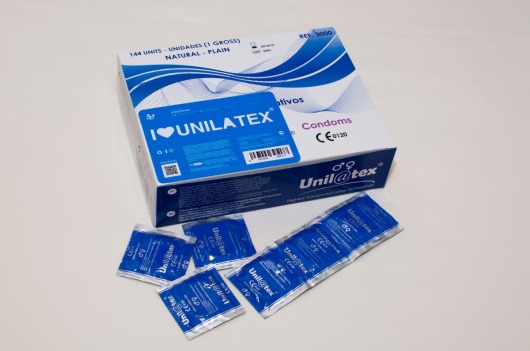 Классические презервативы Unilatex Natural Plain - 144 шт. - Unilatex - купить с доставкой в Магнитогорске