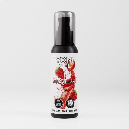 Лубрикант для орального секса SGAN со вкусом клубники - 100 мл. - SGAN - купить с доставкой в Магнитогорске