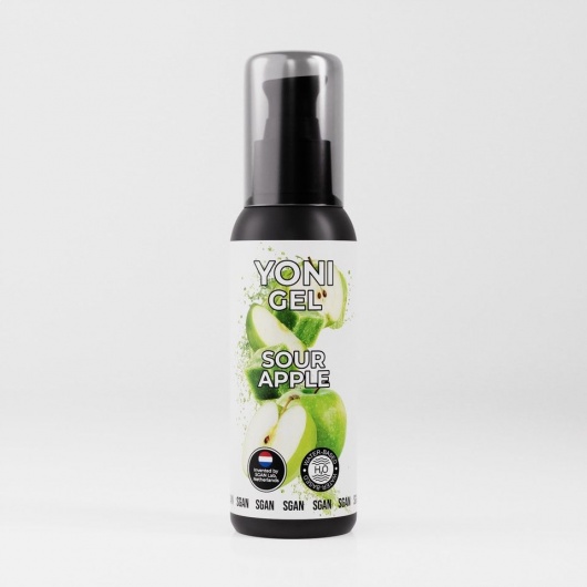 Лубрикант для орального секса SGAN со вкусом кислого яблока - 100 мл. - SGAN - купить с доставкой в Магнитогорске