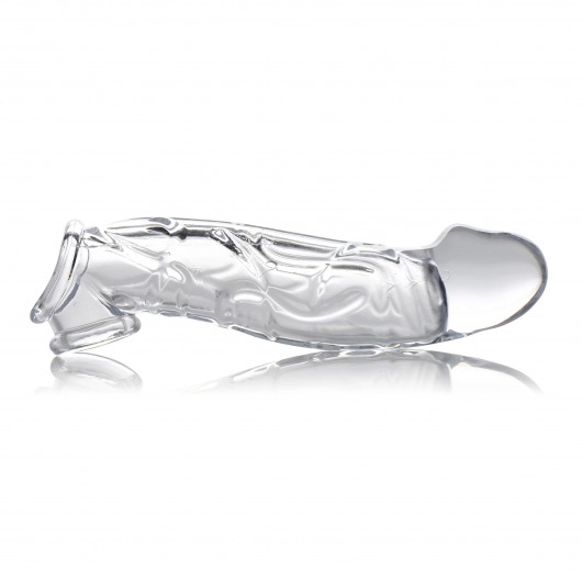 Прозрачная насадка для увеличения члена 2 Inch Clear Extender Sleeve - XR Brands - в Магнитогорске купить с доставкой