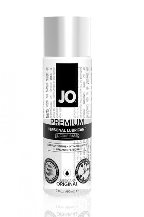Нейтральный лубрикант на силиконовой основе JO Personal Premium Lubricant - 60 мл. - System JO - купить с доставкой в Магнитогорске