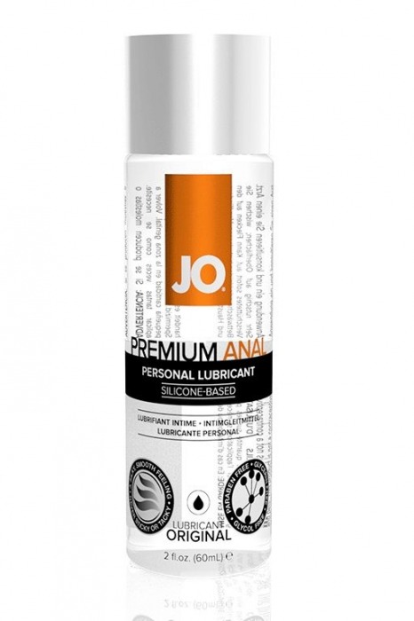 Анальный лубрикант на силиконовой основе JO Anal Premium - 60 мл. - System JO - купить с доставкой в Магнитогорске
