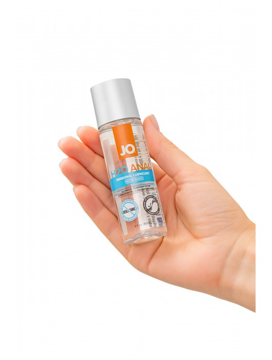 Анальный лубрикант на водной основе JO Anal H2O - 60 мл. - System JO - купить с доставкой в Магнитогорске