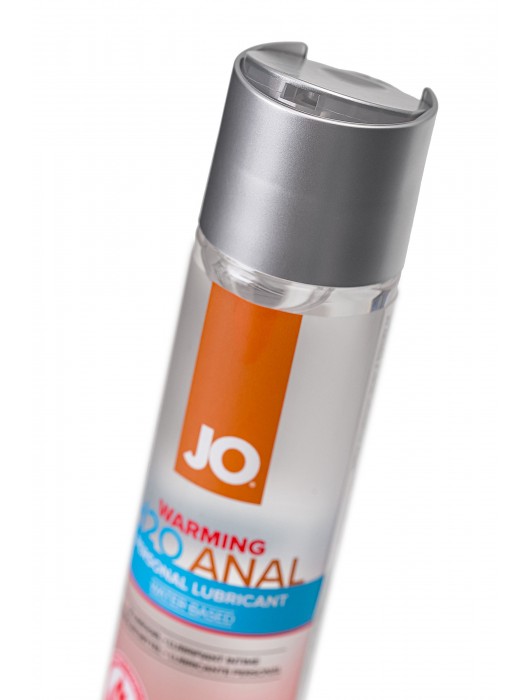 Анальный согревающий лубрикант на водной основе JO Anal H2O Warming - 120 мл. - System JO - купить с доставкой в Магнитогорске