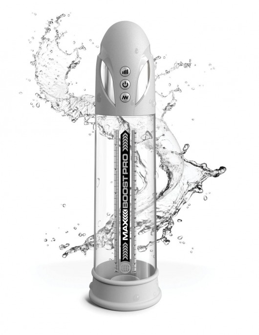 Белая вакуумная автоматическая помпа Max Boost Pro Flow - Pipedream - в Магнитогорске купить с доставкой