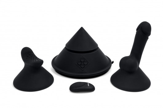 Конусный вибромассажер Cowgirl Cone с 2 насадками - CowGirl - купить с доставкой в Магнитогорске