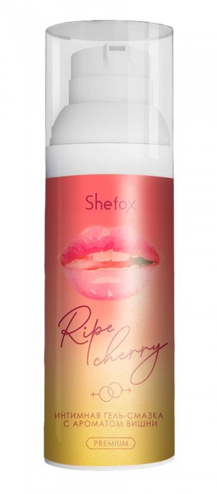 Интимная гель-смазка Shefox Premium «Спелая вишня» - 50 мл. - Shefox - купить с доставкой в Магнитогорске