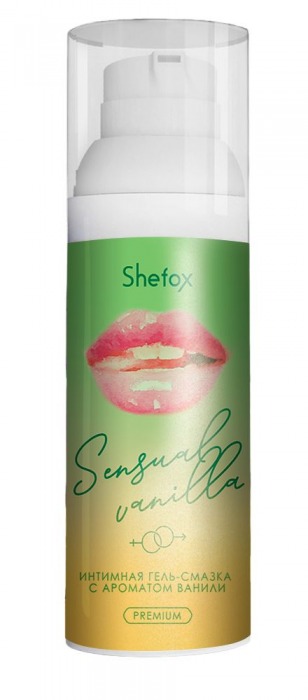 Интимная гель-смазка Shefox Premium «Чувственная ваниль» - 50 мл. - Shefox - купить с доставкой в Магнитогорске
