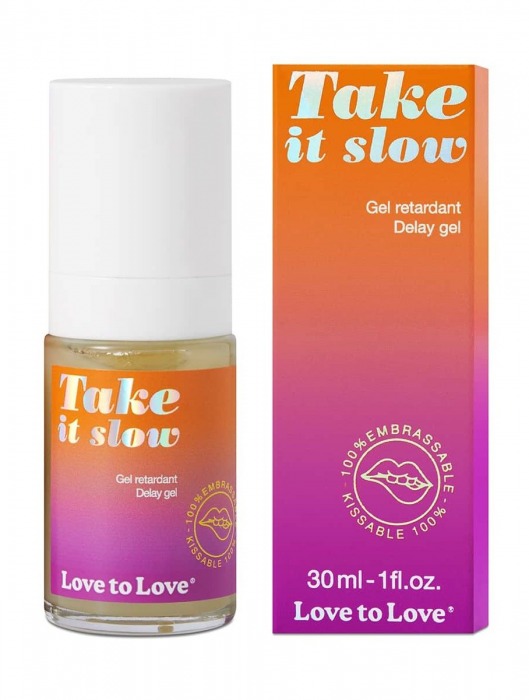 Пролонгирующий гель для мужчин Take It Slow - 30 мл. - Love to Love - купить с доставкой в Магнитогорске