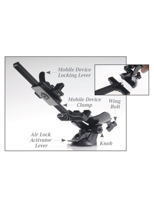 Перезаряжаемый мастурбатор-вагина с держателем для мобильных устройств Extreme Toyz Me - Pipedream - в Магнитогорске купить с доставкой