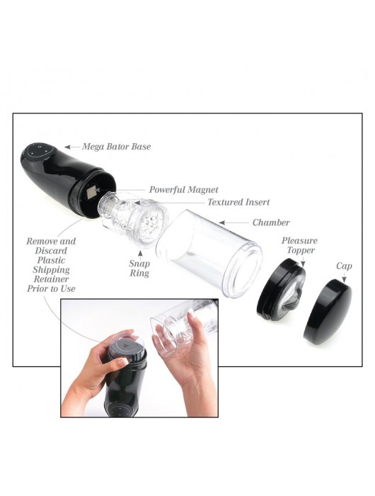 Перезаряжаемый мастурбатор-вагина с держателем для мобильных устройств Extreme Toyz Me - Pipedream - в Магнитогорске купить с доставкой