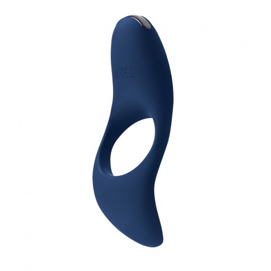 Синее эрекционное виброкольцо Cup ’Em - Zero Tolerance - в Магнитогорске купить с доставкой