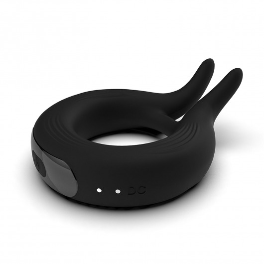 Черное эрекционное кольцо Marry Me Rechargeable Vibrating Cockring - Adrien Lastic - в Магнитогорске купить с доставкой