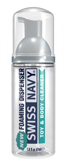 Очищающая пенка для игрушек и тела Toy   Body Cleaner Foamer - 47 мл. - Swiss navy - купить с доставкой в Магнитогорске