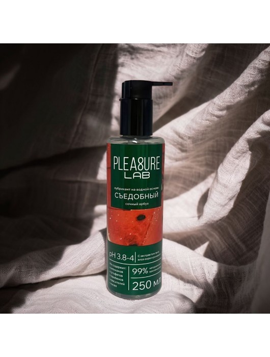 Лубрикант на водной основе Pleasure Lab с ароматом арбуза - 250 мл. - Pleasure Lab - купить с доставкой в Магнитогорске