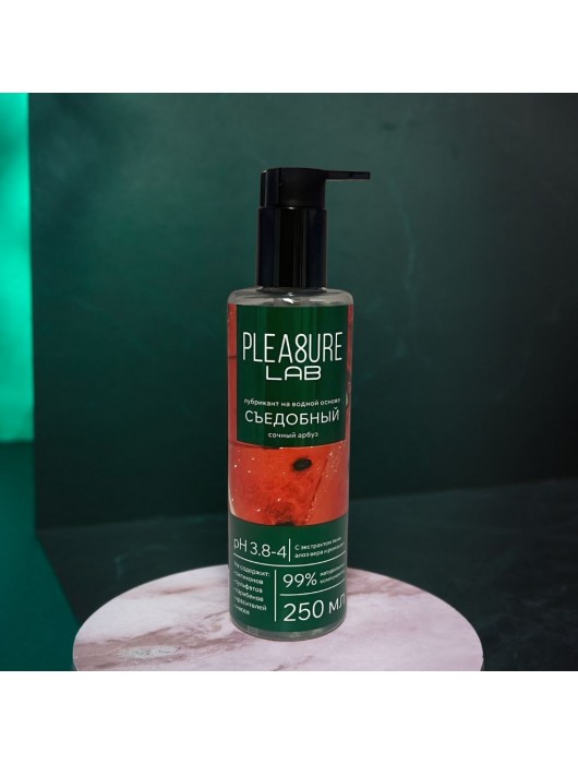 Лубрикант на водной основе Pleasure Lab с ароматом арбуза - 250 мл. - Pleasure Lab - купить с доставкой в Магнитогорске