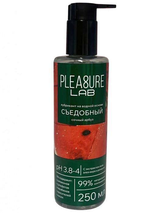Лубрикант на водной основе Pleasure Lab с ароматом арбуза - 250 мл. - Pleasure Lab - купить с доставкой в Магнитогорске
