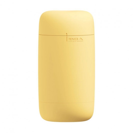 Желтый мастурбатор Tenga Puffy - Tenga - в Магнитогорске купить с доставкой