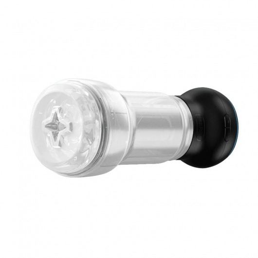 Набор PowerBlow   Feel Pocket Stroker Crystal: мастурбатор и интерактивная насадка - Kiiroo - в Магнитогорске купить с доставкой