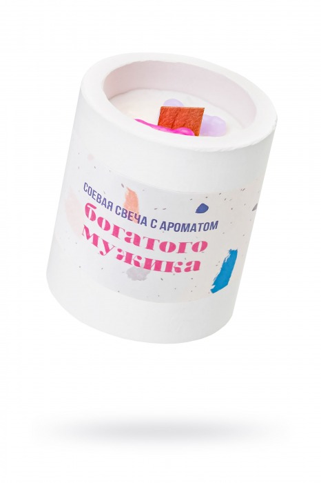 Ароматическая свеча «Богатый мужик» - Pecado - купить с доставкой в Магнитогорске