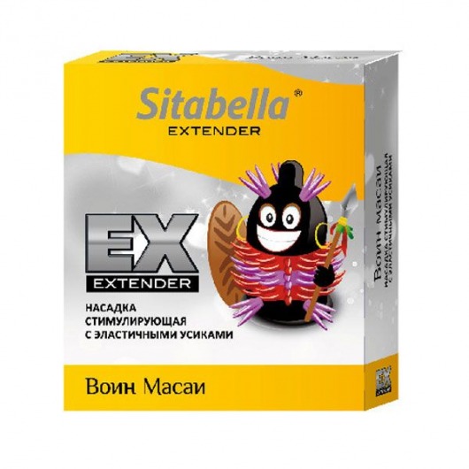 Стимулирующая насадка Sitabella Extender  Воин Масаи - Sitabella - купить с доставкой в Магнитогорске