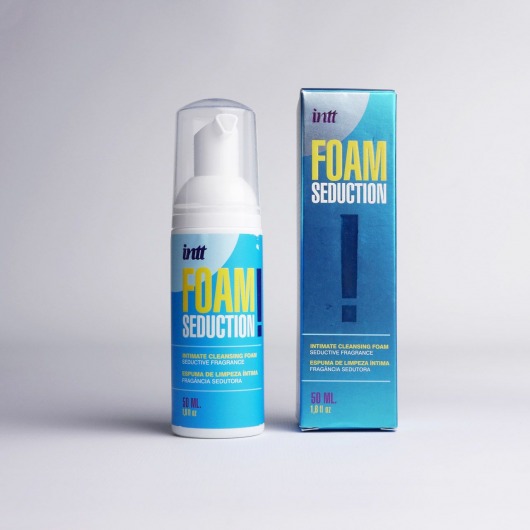 Очищающая пенка для тела Foam Seduction - 50 мл. - INTT - купить с доставкой в Магнитогорске