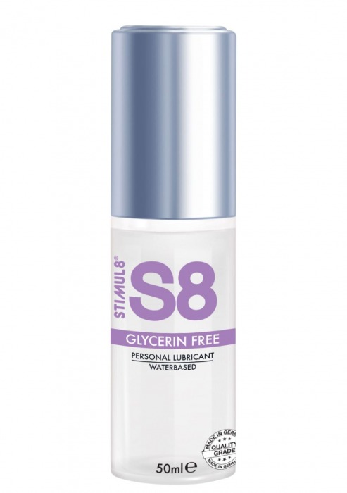 Лубрикант на водной основе S8 Glycerin Free без глицерина - 50 мл. - Stimul8 - купить с доставкой в Магнитогорске